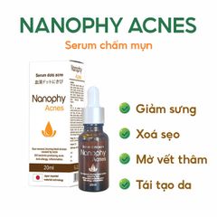 Serum Giảm Mụn Acnes NANOPHY 20ml - Ngừa Sẹo, Mờ Thâm, Giảm Sưng Đặc Trị Mụn Trứng Cá và Mụn Đầu Đen - Đến Từ Nhật Bản