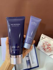 Bộ sữa rửa mặt chống nhăn Ohui Age Recovery Soft Amino Foam mẫu mới