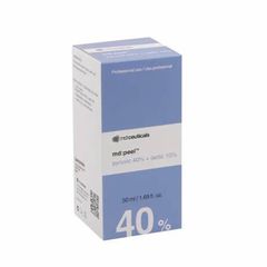 Dung dịch thay da sinh học MD:PEEL Pyruvic 40% và Lactic 10% - Tẩy tế bào chết, trị mụn, ngừa lão hóa da, cải thiện có kết cấu da