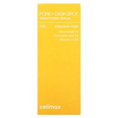 Tinh Chất Dưỡng Trắng Da Celimax Pore + Dark Spot Brightening Serum 30ml - Se Khít Lỗ Chân Lông, Sáng Da, Phù Hợp Mọi Loại Da