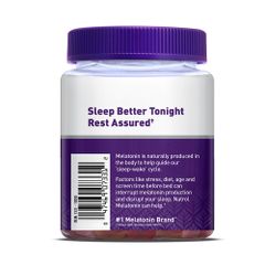 Kẹo dẻo hỗ trợ ngủ ngon Natrol Gummies 10mg Vị Dâu - Giúp Ngủ Say và Tăng Năng Lượng Sáng Hôm Sau, Thực Phẩm Chức Năng Mỹ