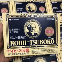 Miếng Dán Huyệt Đạo Giảm Đau Roihi Tsuboko Nhật Bản - Hỗ Trợ Giảm Đau Nhức Cơ Xương Khớp 156 Miếng