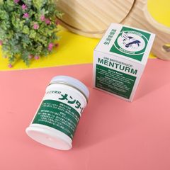 Dầu Cù Là Nhật Bản Omi Menturm 85g - Giảm Đau, Ngứa, Cảm Lạnh, Ho, Đau Nhức Cơ Thể, Sản Phẩm Gia Đình Hữu Ích