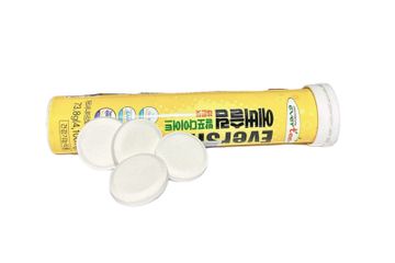Viên Sủi Giảm Cân Vị Chanh EverSlim Hàn Quốc - Hỗ Trợ Giảm Mỡ, Chứa Chiết Xuất Bứa, 18 Viên, Dễ Uống