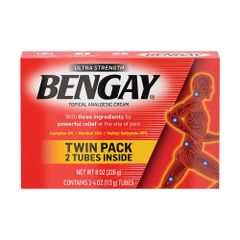 Kem Xoa Bóp Giảm Đau BENGAY Ultra Strength 113g x 2 Tuýp - Giảm Đau Cơ Khớp Nhanh Chóng, Phù Hợp Cho Người Già Và Vận Động Viên