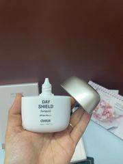 Set Kem Chống Nắng Cấp Ẩm Ohui Day Shield Sunquid SPF 50+/PA++++ - Dưỡng ẩm và Làm dịu da, Bao gồm Tinh chất và Mặt nạ