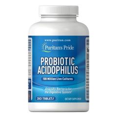 Viên uống Men Vi Sinh lợi khuẩn Probiotic Acidophilus 250viên Mỹ
