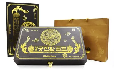 [Hàn Quốc] Đông trùng Hạ thảo hộp gỗ 60 viên Kanghwa Health