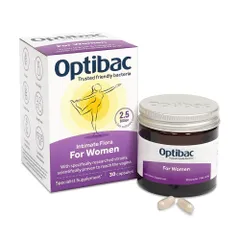 Men vi sinh dành cho nữ OptiBac Probiotics Intimate Flora 30 viên