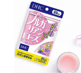 Viên uống DHC thơm cơ thể - Bulgarian Rose Capsule 20 ngày - Tinh dầu hoa hồng tự nhiên giúp tạo hương thơm nhẹ nhàng, dễ chịu