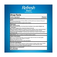 Nước Nhỏ Mắt Refresh Tears Lubricant Eye Drops Multi-Pack 65ml - Giảm Khó Chịu, Đau Rát Cho Mắt Khô, Hỗ Trợ Bảo Vệ Mắt