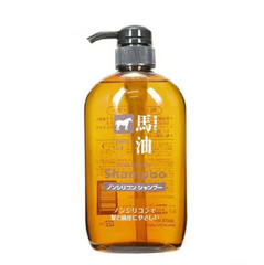 Dầu Gội Dầu Xả Mỡ Ngựa Nhật Bản Hokkaido 600ml - Mượt Mà, Dưỡng Tóc Khỏe, Không Silicon, Chăm Sóc Tóc Tự Nhiên