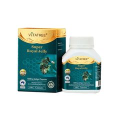 Sữa ong chúa Vitatree Super Royal Jelly 1600mg - 100 viên Úc