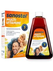 Siro Vitamin Tổng Hợp Sanostol số 3 - Bổ Sung 9 Vitamin Thiết Yếu Tăng Cường Khả Năng Miễn Dịch Cho Trẻ Từ 3-6 Tuổi