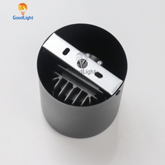 Đèn lon gắn nổi spotlight 7W/12W 3000K/4000K TD Goodlight, Vỏ đen