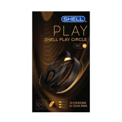 Bao cao su Shell Play Circle 6 + 1 vòng đeo kéo dài thời gian