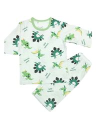 Bộ ngủ pijama lửng cho bé Jurassic Park nhập khẩu Olomimi - Hàn Quốc