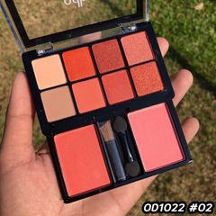 Phấn mắt và phấn má ODBO Eyeshadow and Blush Thái Lan 10 ô
