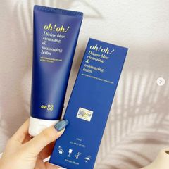 Sáp Tẩy Trang Oh!Oh! Divine Blue 150ml - Làm Sạch Sâu, Dưỡng Ẩm, Trẻ Hóa Da, Giúp Làm Sáng Da, Thoải Mái, Phù Hợp Mọi Loại Da
