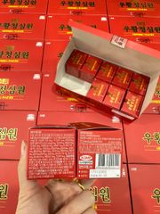 Viên An Cung Ngưu Hoàng IKSU Hàn Quốc Hộp Đỏ 10 Viên - Ngăn Ngừa Đột Quỵ, Hỗ Trợ Tâm Trạng, Cải Thiện Sức Khỏe Tinh Thần