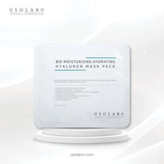 Mặt Nạ Cấp Nước Usolab Bio Moisturizing Hydrating Hyaluron - Giải Pháp Dưỡng Ẩm Tối Ưu Cho Da Khô, Lão Hóa, 10 Miếng