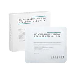 Mặt Nạ Cấp Nước Usolab Bio Moisturizing Hydrating Hyaluron - Giải Pháp Dưỡng Ẩm Tối Ưu Cho Da Khô, Lão Hóa, 10 Miếng