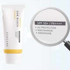 Kem Chống Nắng Usolab Sun Block Cream SPF 50 PA++++ - Bảo Vệ Da, Dưỡng Trắng, Ngăn Ngừa Mụn - 50g