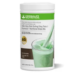 Bữa ăn lành mạnh sữa Herbalife F1 hỗ trợ giảm cân