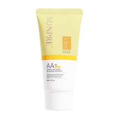 Kem Chống Nắng Không Màu Mona Frema SUNPRE Aqua Light Facial Gel SPF 50+ - Bảo Vệ Da Tự Nhiên, Dạng Lỏng, 60ml
