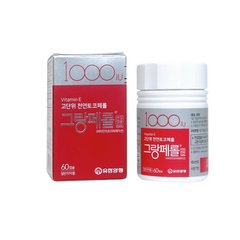 Vitamin E 1000IU Yuhan Hàn Quốc hộp 60 viên