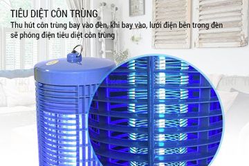 Bộ đèn bắt côn trùng KTP-6W