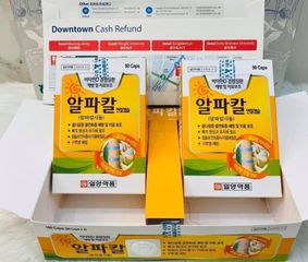 Viên uống bổ sung Alfacalcidol Vitamin D - Hỗ trợ ngăn ngừa loãng xương, mềm xương và đau lưng - Hộp 180 viên ILYANG Hàn Quốc