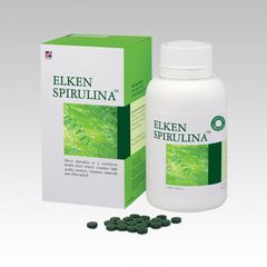 Tảo Elken Spirulina 1200 Viên - Thực Phẩm Bổ Sung Tăng Cường Miễn Dịch & Làm Đẹp Da 100% Hữu Cơ Giàu Dinh Dưỡng