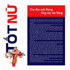 Viên Uống Bổ Huyết Điều Hòa Kinh Nguyệt Tốt Nữ Hoa Việt - Tăng Cường Nội Tiết Tố, Giảm Đau Bụng, Hỗ Trợ Phụ Nữ 60 Viên