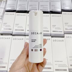 Serum Decaar Oxygen 30ml - Phục hồi độ ẩm, chống lão hóa, làm sáng da, thích hợp cho mọi loại da tổn thương và nhạy cảm