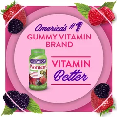 Kẹo Vitamin Vitafusion Women’s Multivitamin cho Phụ Nữ 220v - Vitamin Tổng Hợp Hương Vị Quả Mọng Tự Nhiên, Giúp Tăng Cường Sức Khỏe