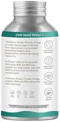 Viên uống dầu cá Omega-3 thực vật Youtheory 120 viên - Thân thiện với đại dương, hỗ trợ sức khỏe tim, não, mắt