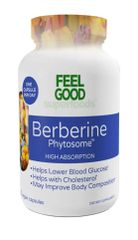 Viên uống Berberine Phytosome 120 viên - Hỗ trợ hạ đường huyết và cholesterol - Tối ưu hấp thụ, tự nhiên, thuần chay, Feel Good