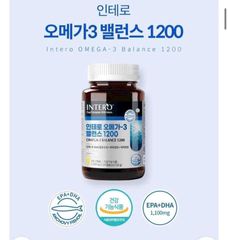 Viên uống Omega 3 nội địa Hàn Intero Omega-3 Balance 1200