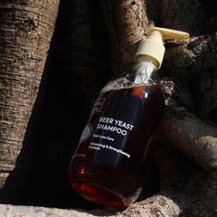 Dầu Gội Shirley Curly Beer Yeast 300ml - Dưỡng Tóc Khỏe Mạnh, Bóng Đẹp với Chiết Xuất Bia và Niacinamide, Phù Hợp Với Mọi Loại Tóc