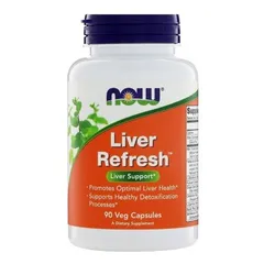 Viên uống thải độc và hỗ trợ gan Now Liver Refresh 90 viên Mỹ