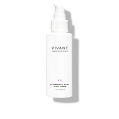 Toner Nước Hoa Hồng Vivant Skin Care 3% Mandelic Acid 3-In-1 (115ml) - Cân Bằng Độ pH, Kiểm Soát Dầu Nhờn, Làm Dịu Da