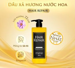 Dầu Gội Hương Nước Hoa Mine 500g - Phục Hồi Hư Tổn Tóc, Nuôi Dưỡng Mái Tóc Mềm Mượt Với Hương Hoa Anh Đào Nhật Bản