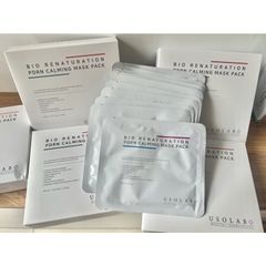 Mặt nạ Usolab Bio Renaturation PDRN - Hộp 10 miếng dưỡng ẩm, phục hồi da nhạy cảm, giảm mụn, làm sáng da, cải thiện nếp nhăn