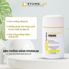 Kem Chống Nắng Kyung Lab UV Protection SPF50+ - Bảo Vệ Da Toàn Diện, Chống Tia UVA/UVB, Cho Làn Da Trẻ Trung, Tươi Sáng, 50ml