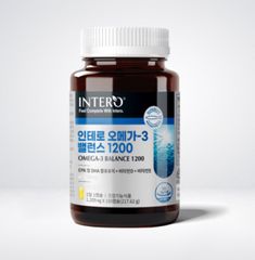 Viên uống Omega 3 nội địa Hàn Intero Omega-3 Balance 1200