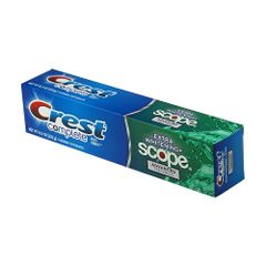 Kem Đánh Răng Crest Complete Extra Whitening Scope 232g - Chống Sâu Răng, Làm Trắng Tối Ưu, Hơi Thở Thơm Mát