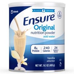 Sữa bột Ensure Orginal 400gr hương Vani - Abbott Hoa Kỳ