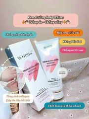 Kem Dưỡng Thể Trắng Da Chống Nắng Whisis Premium Collagen Whitening
