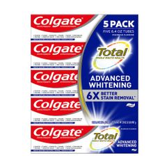 Kem Đánh Răng Colgate Total SF Advanced Whitening 181g - Chống Mảng Bám, Làm Trắng Răng Hiệu Quả, Bảo Vệ Sức Khỏe Răng Miệng